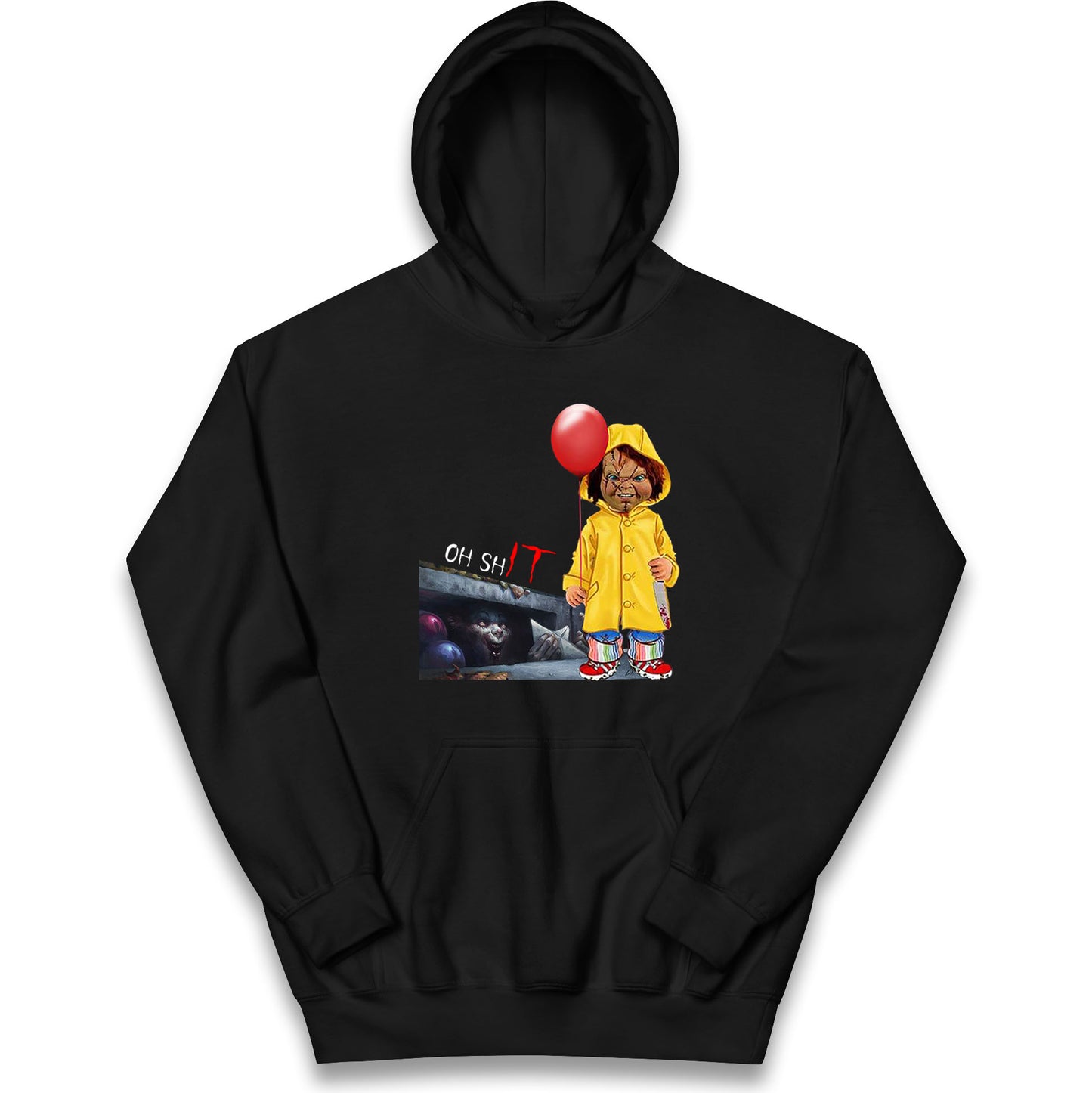 Chucky Doll Horror Halloween Kids Hoodie