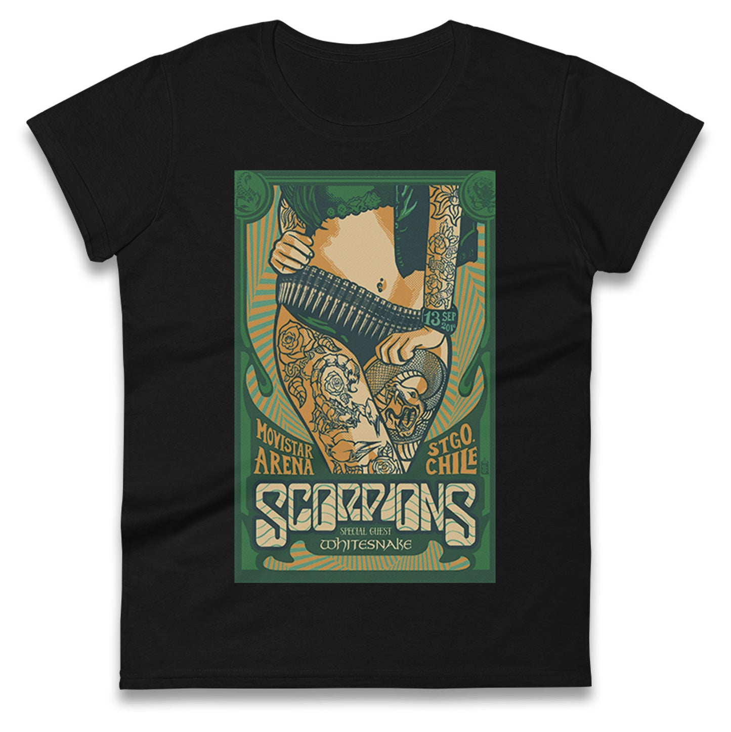 David Coverdale Ladies T Shirt 