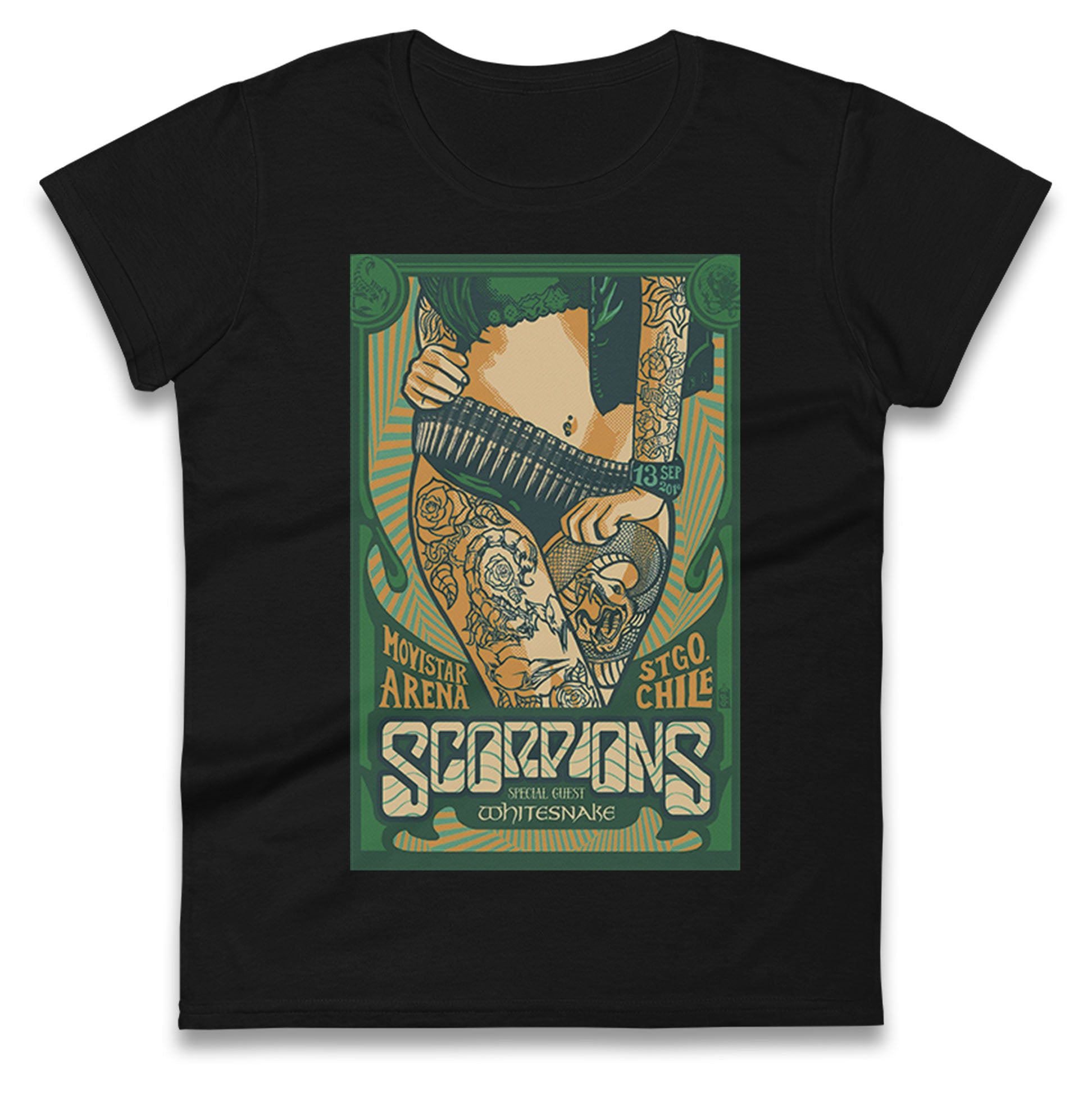 David Coverdale Ladies T Shirt 
