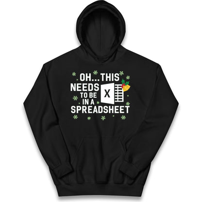 Excel Christmas Kids Hoodie