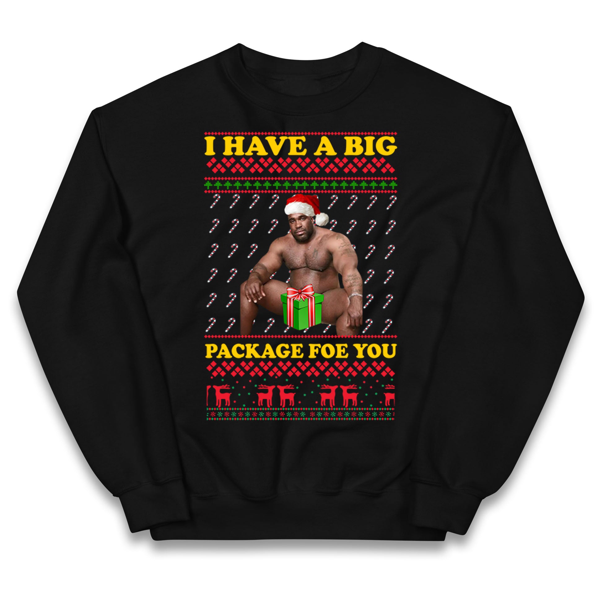 barry wood christmas jumper