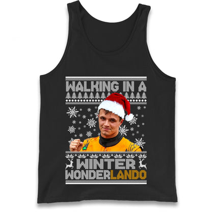 Lando Norris Christmas Tank Top