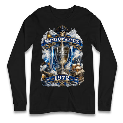 Retro Bristol Rovers Football Longsleeve T Shirt