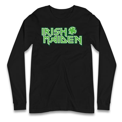 Irish Maiden St Patricks Day Longsleeve T Shirt 