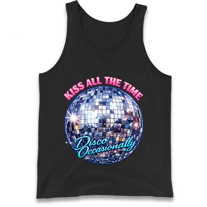 Kiss All The Time Disco Occasionally Tank Top
