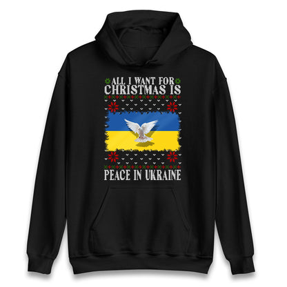 peace in ukraine hoodie