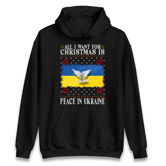 peace in ukraine hoodie