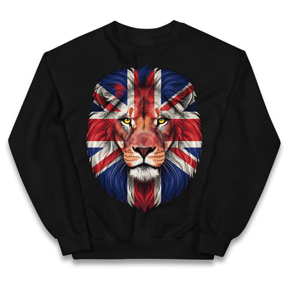 St George Flag Lion Kids Jumper 