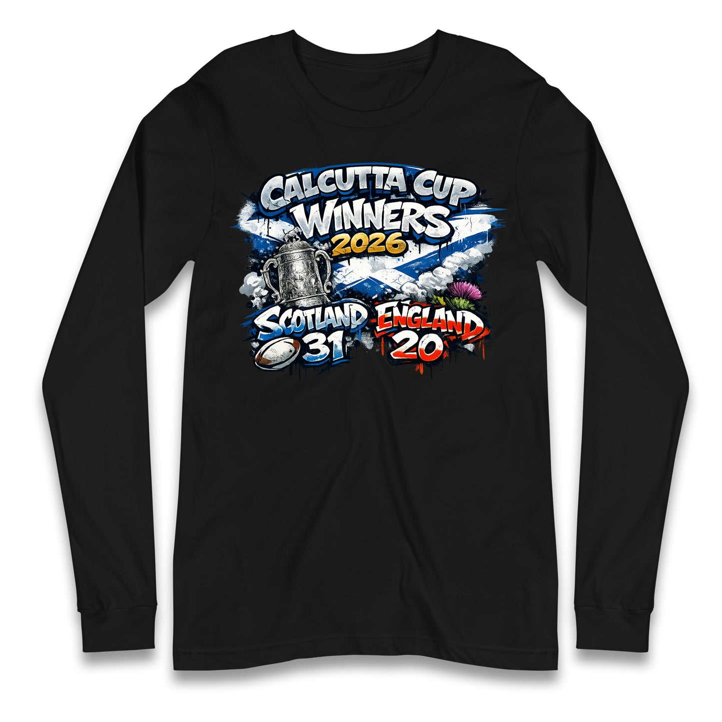 Scotland Calcutta Cup Winners 2026 Longsleeve T Shirt