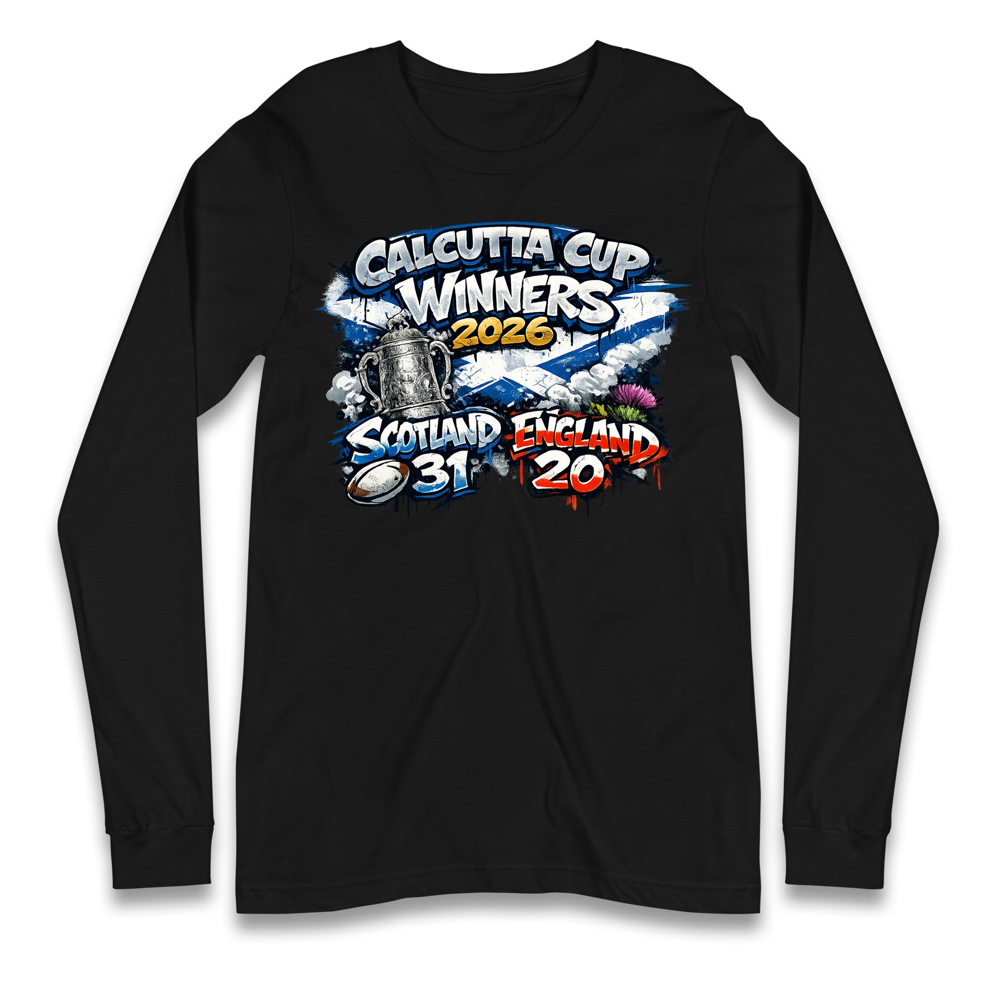 Scotland Calcutta Cup Winners 2026 Longsleeve T Shirt