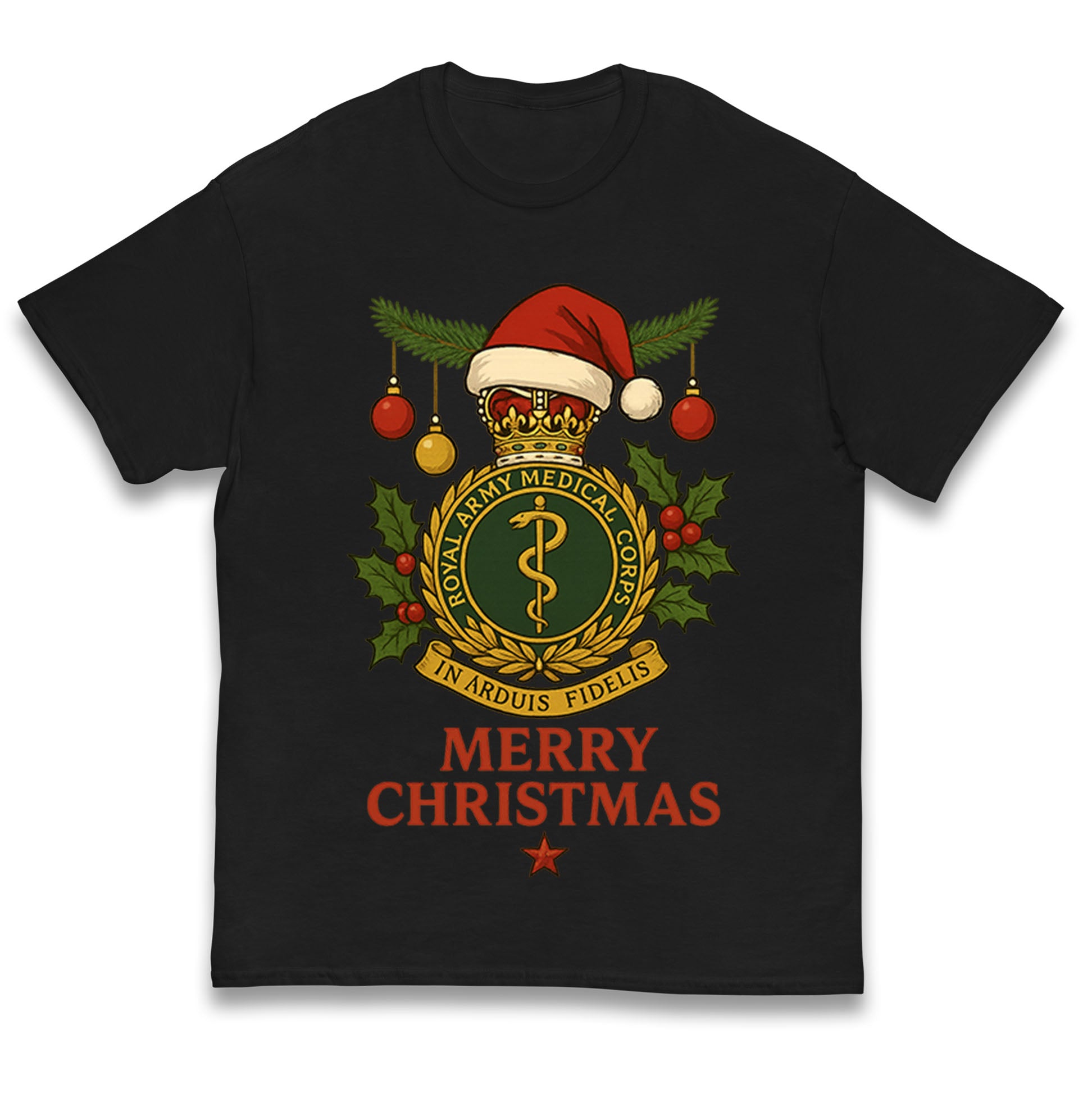 Royal Army Medical Corps Christmas Kids T Shirt