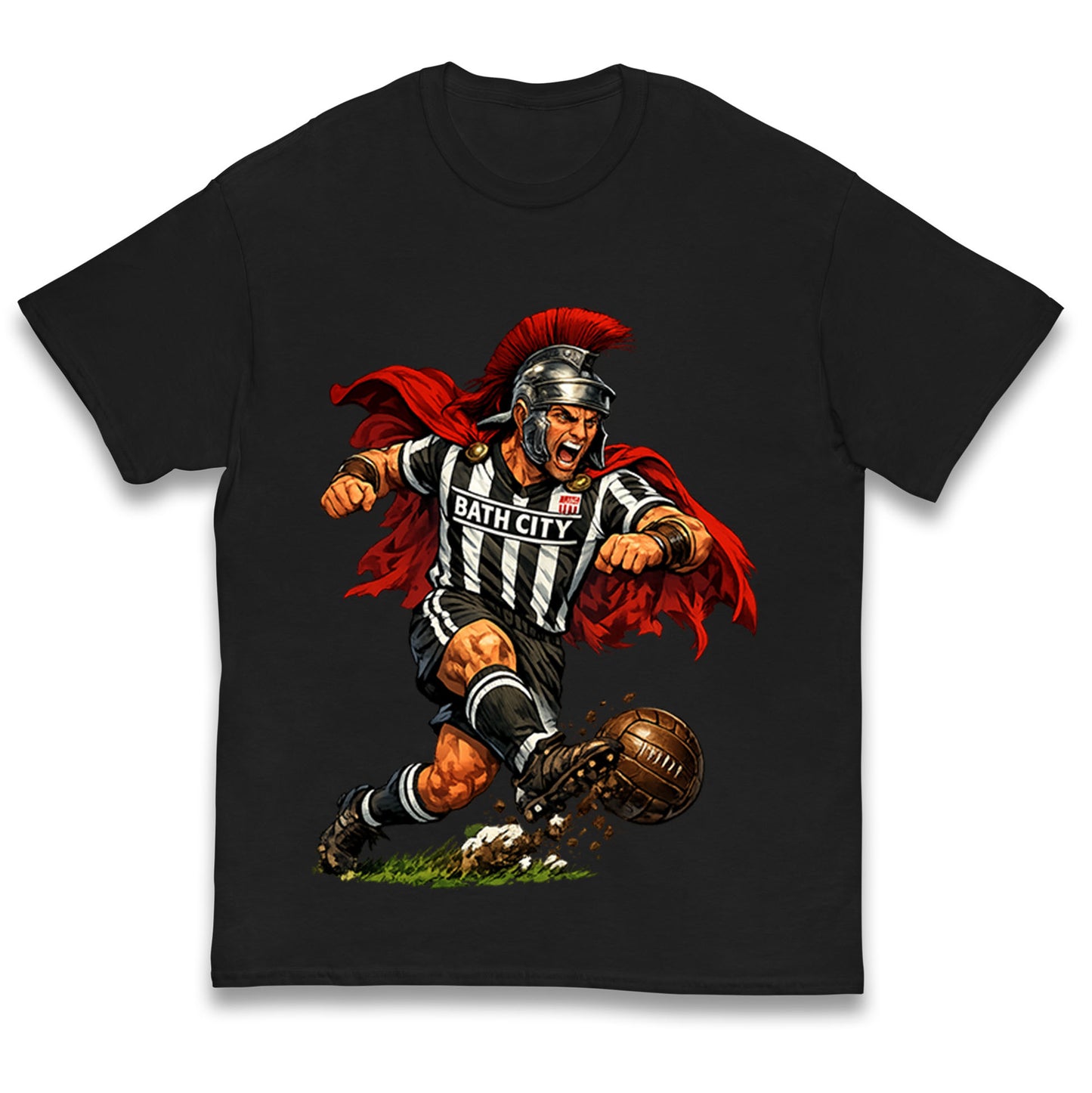 Retro Bath City Football Kids T Shirt