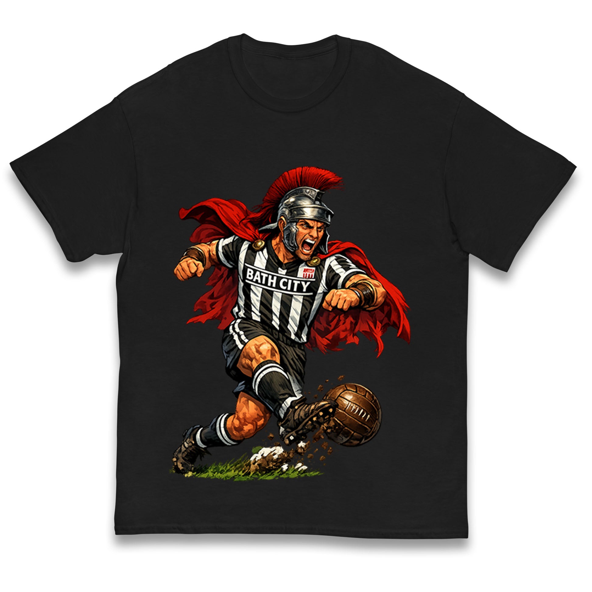 Retro Bath City Football Kids T Shirt
