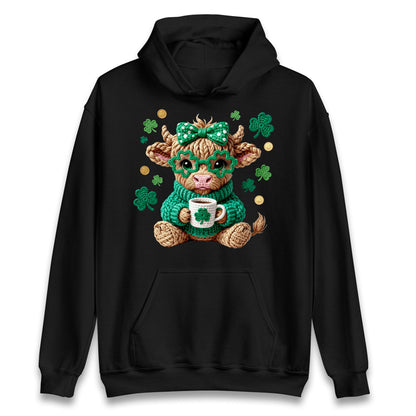 Cute Cow St Patrick Hoodie