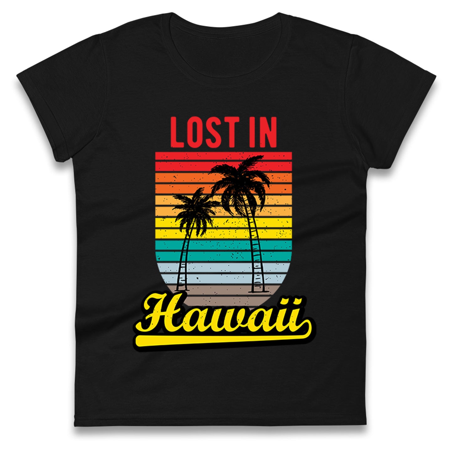 Holidays To Hawaii Ladies T Shirt