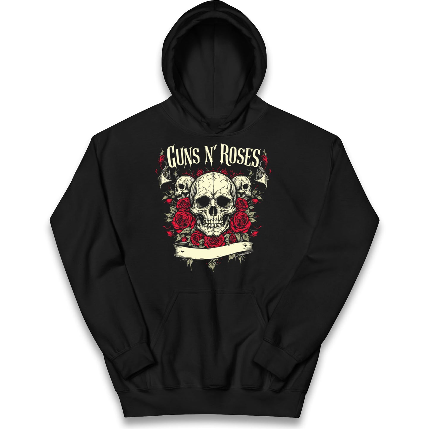 Heavy Metal Rock Band Kids Hoodie