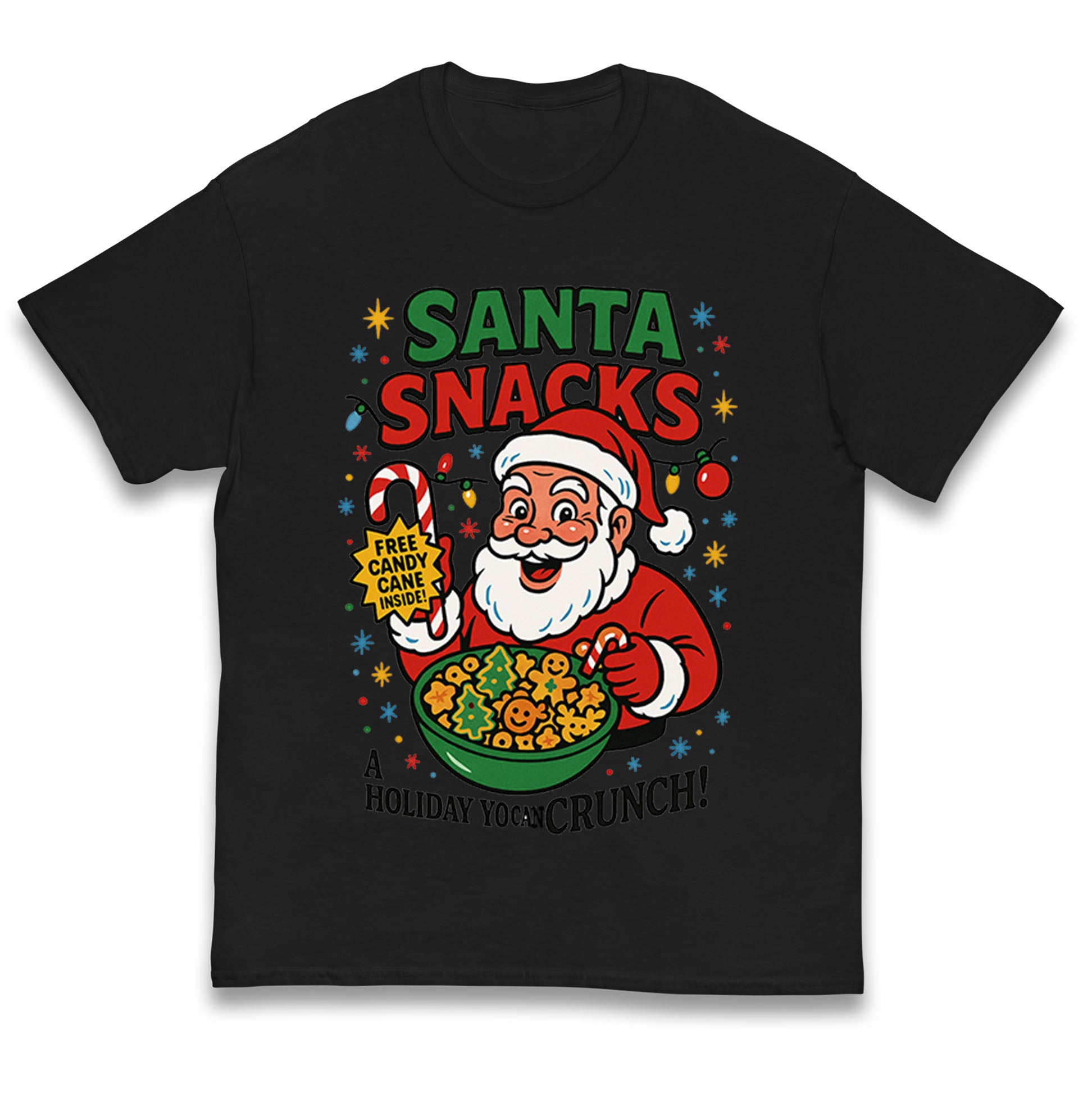 Santa Crunch Kids T Shirt