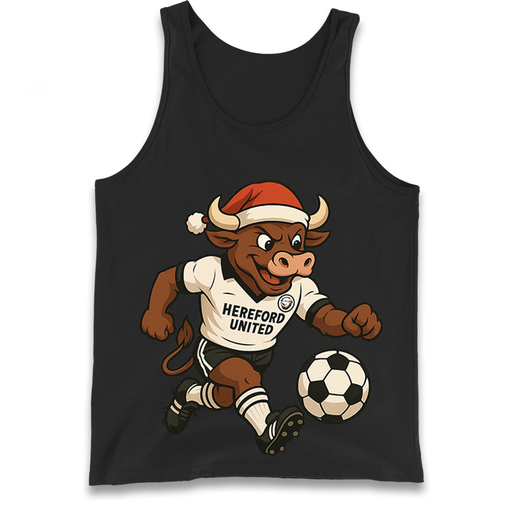 Retro Hereford Christmas Tank Top