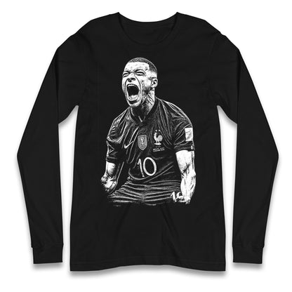  Kylian Footballer Longsleeve T Shirt