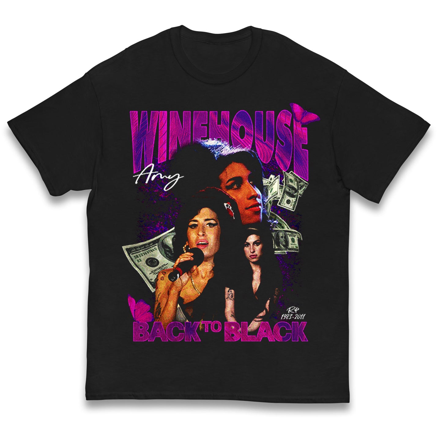 Amy Winehouse Kids T Shirt