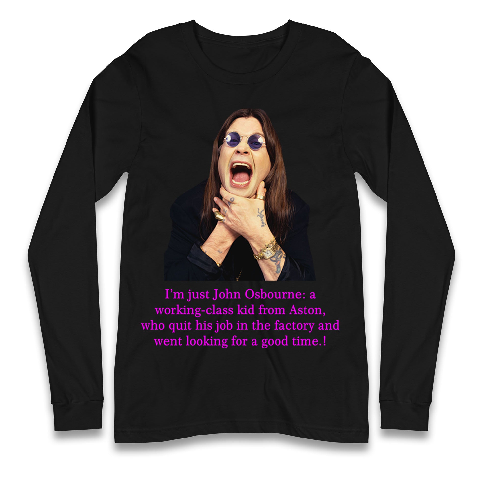 Ozzy Osbourne Longsleeve T Shirt
