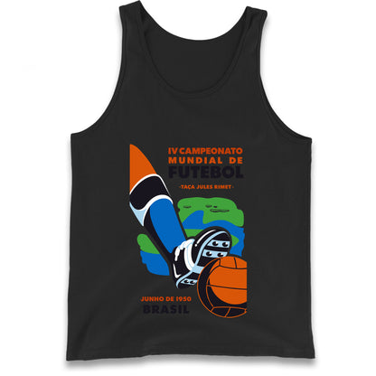 Brasil 1950 Retro World Cup Tank Top