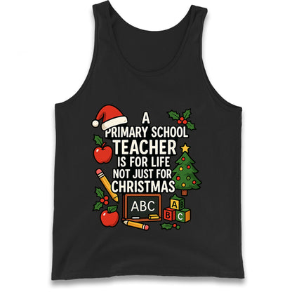 Primary School Teacher Christmas Tank Top