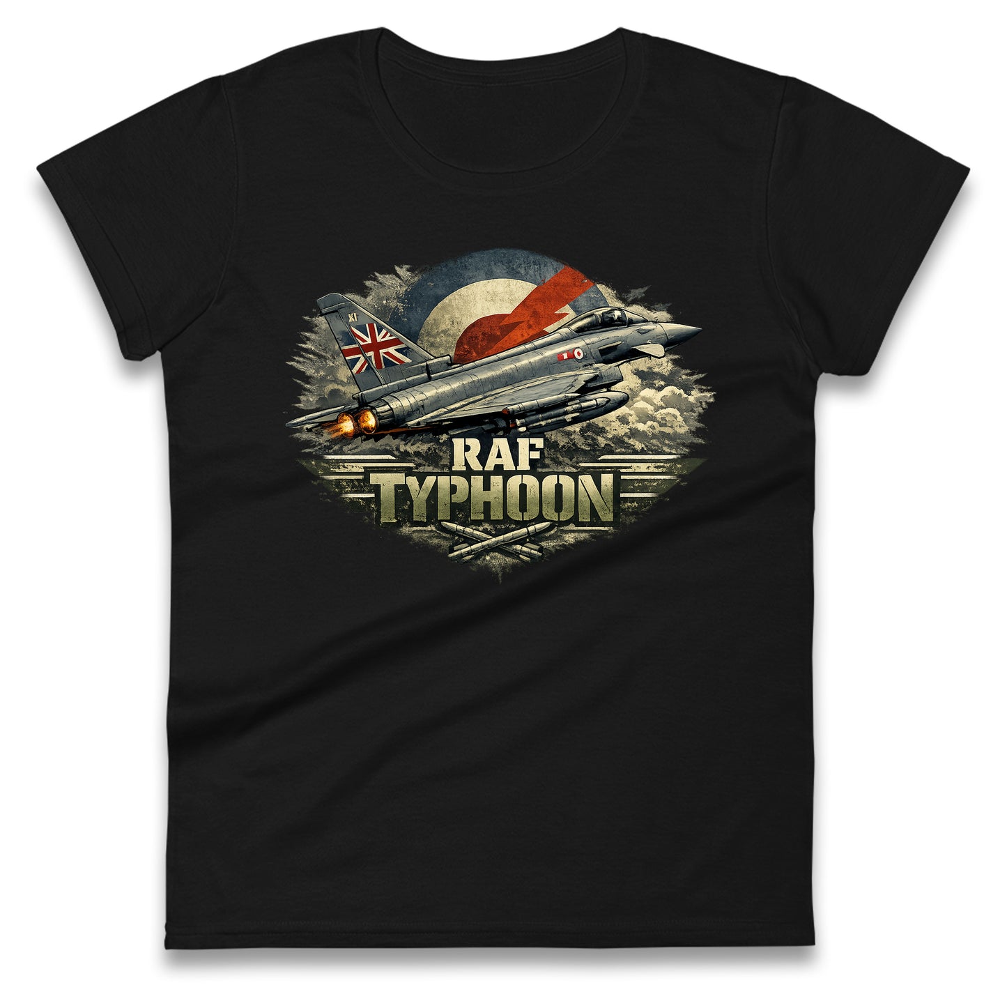RAF Typhoon Ladies T Shirt | Buy Royal Air Force Clothes