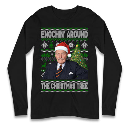 Enoch Powell Enochin Around the Christmas Tree Christmas Long Sleeve Shirt