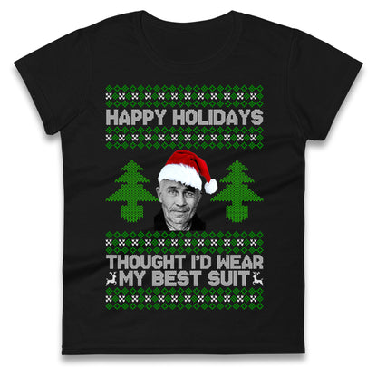 Ed Gein Christmas Ladies T Shirt