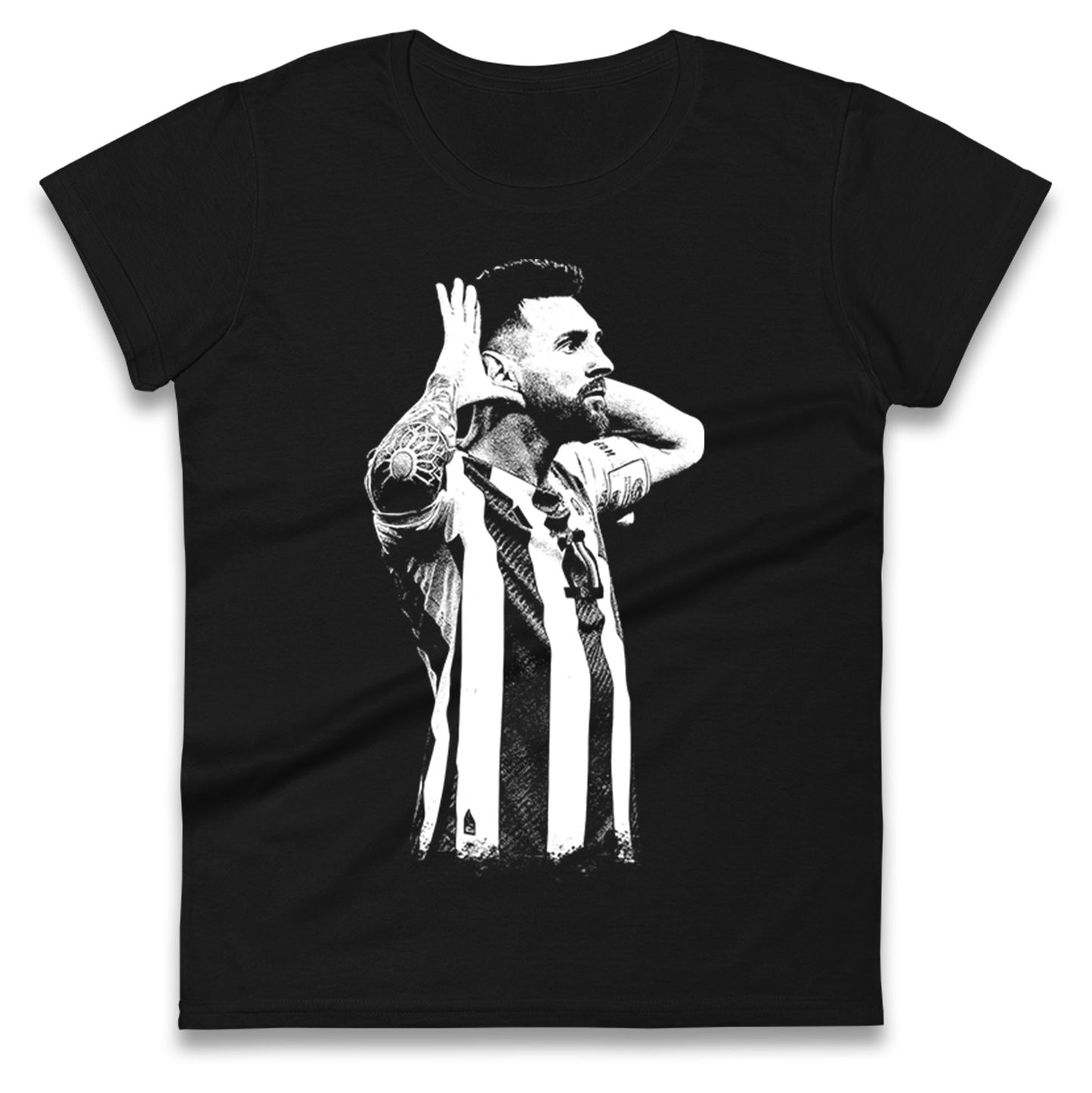 Messi Barcelona Ladies T Shirt