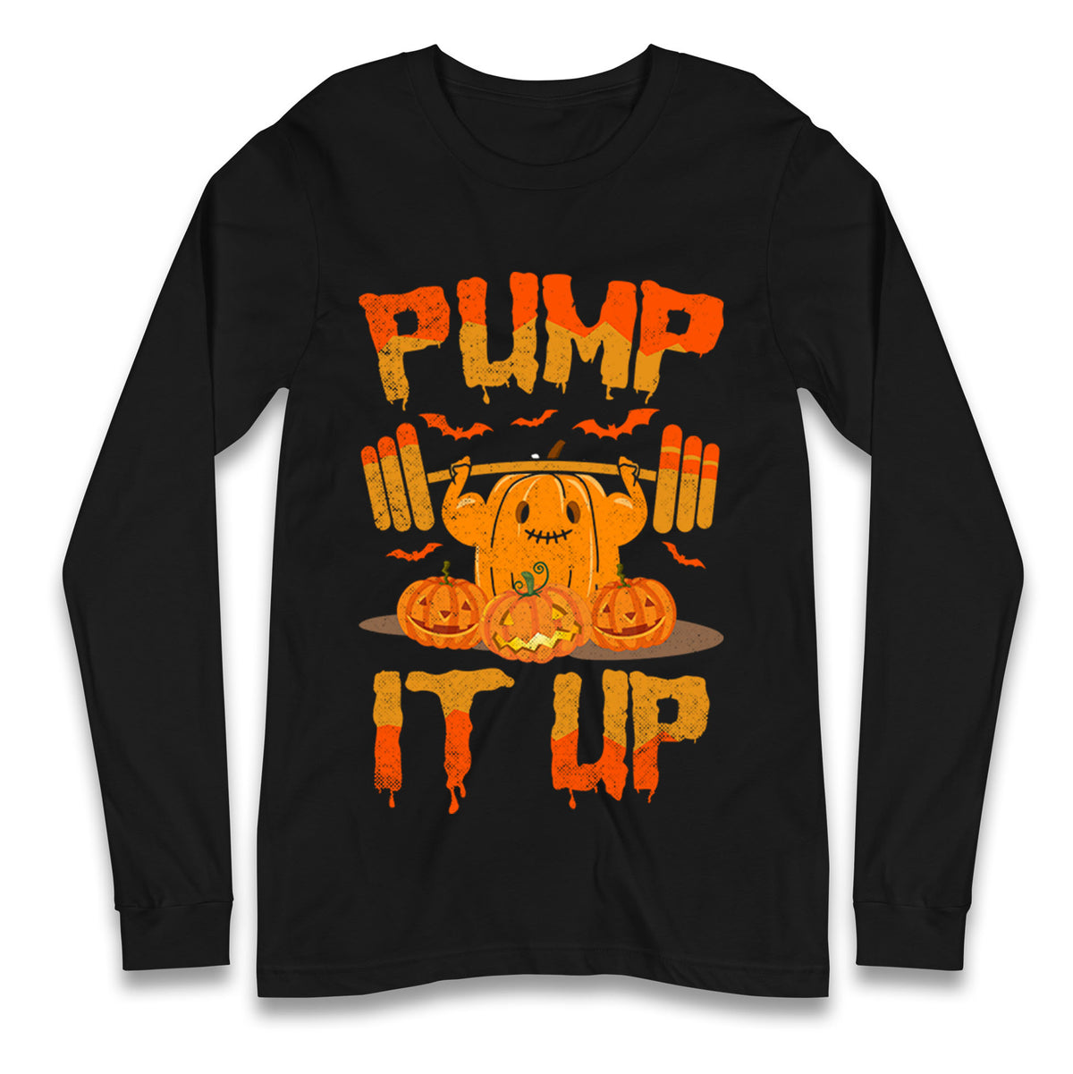 Halloween Fitness Pumpkin T Shirt