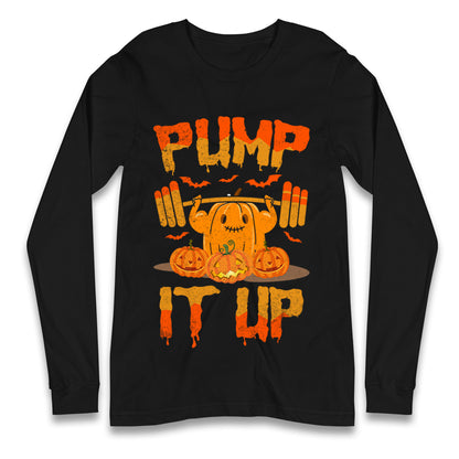 Halloween Fitness Pumpkin T Shirt