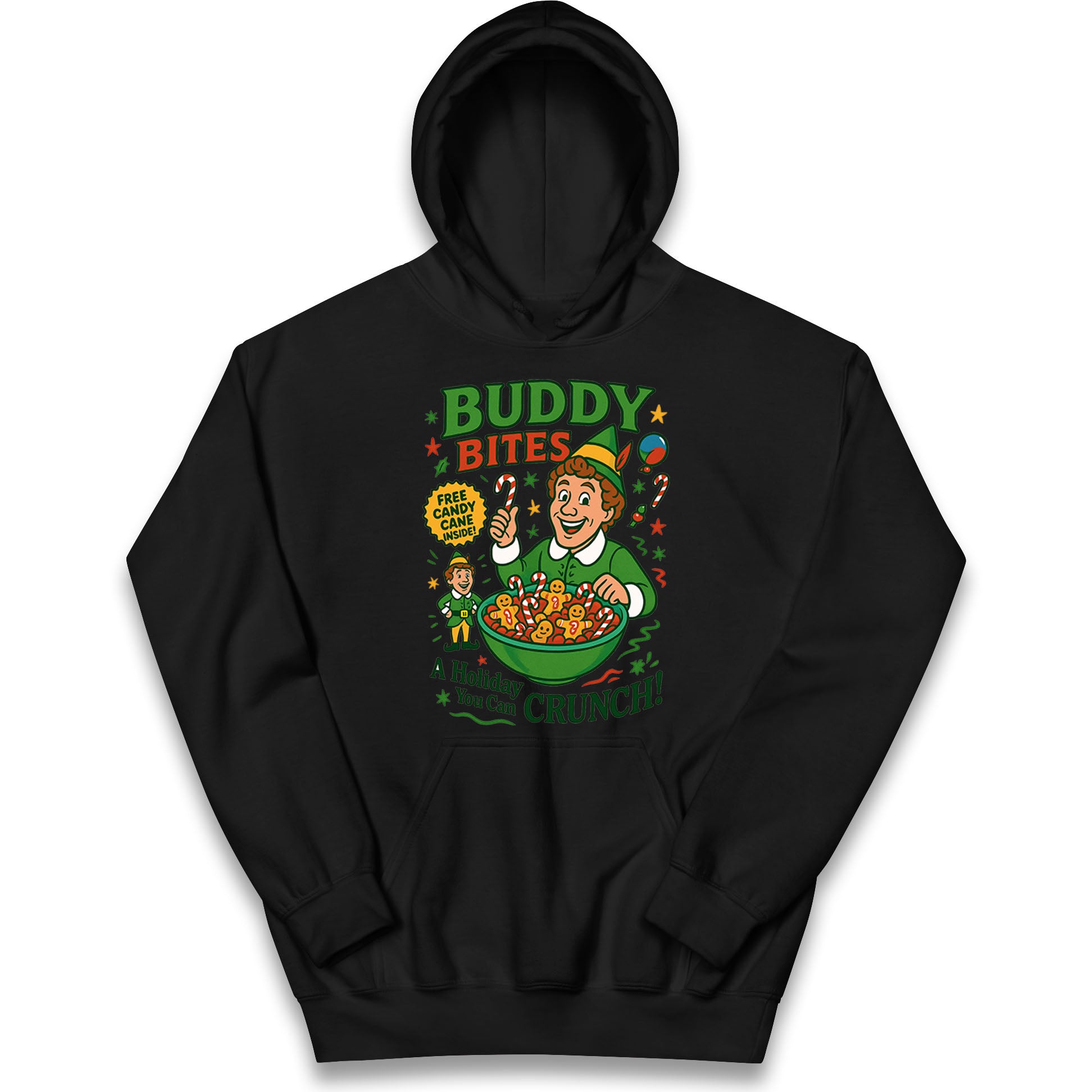 Elf Christmas Kids Hoodie