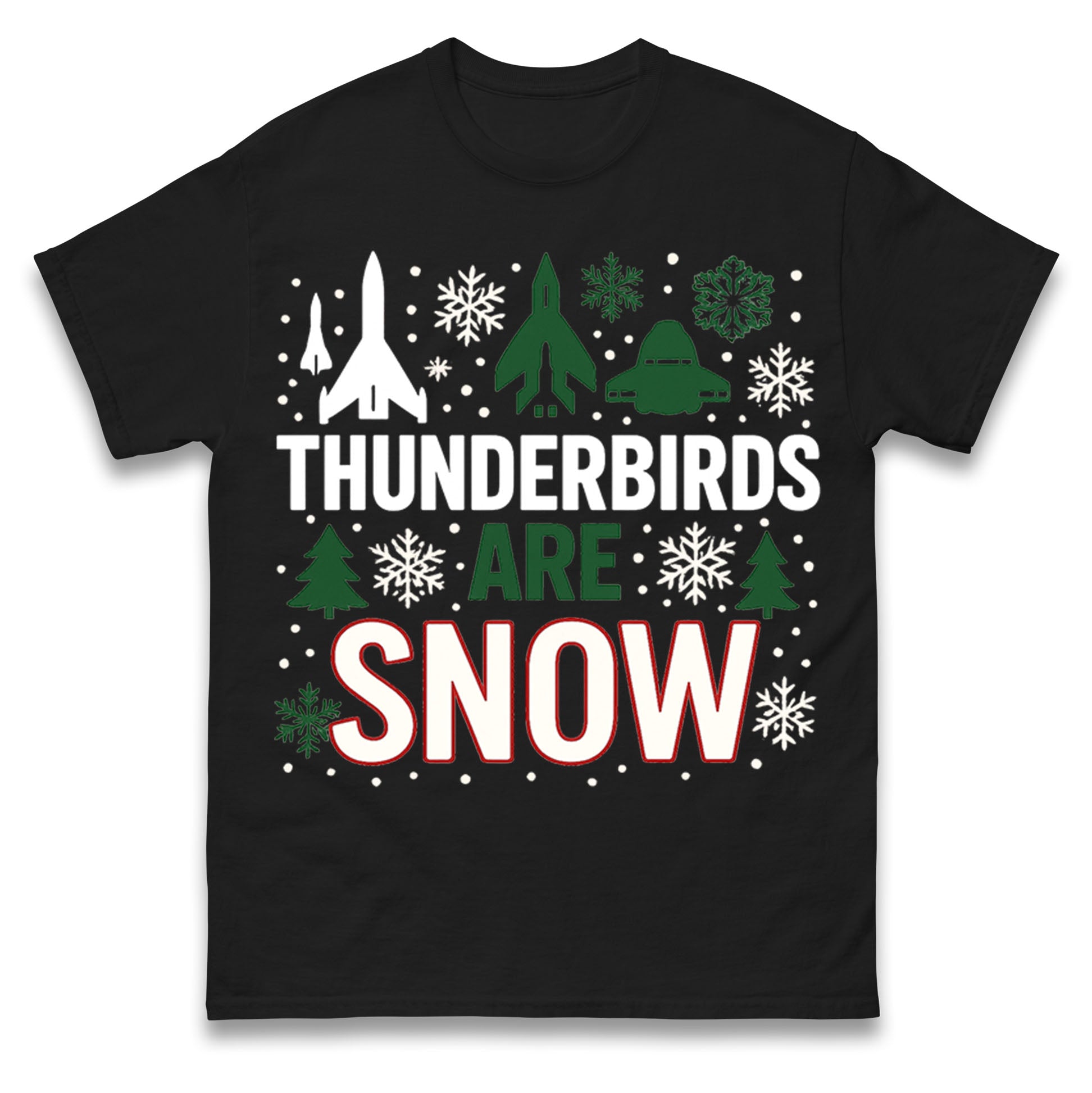 Thunderbirds Christmas T Shirt