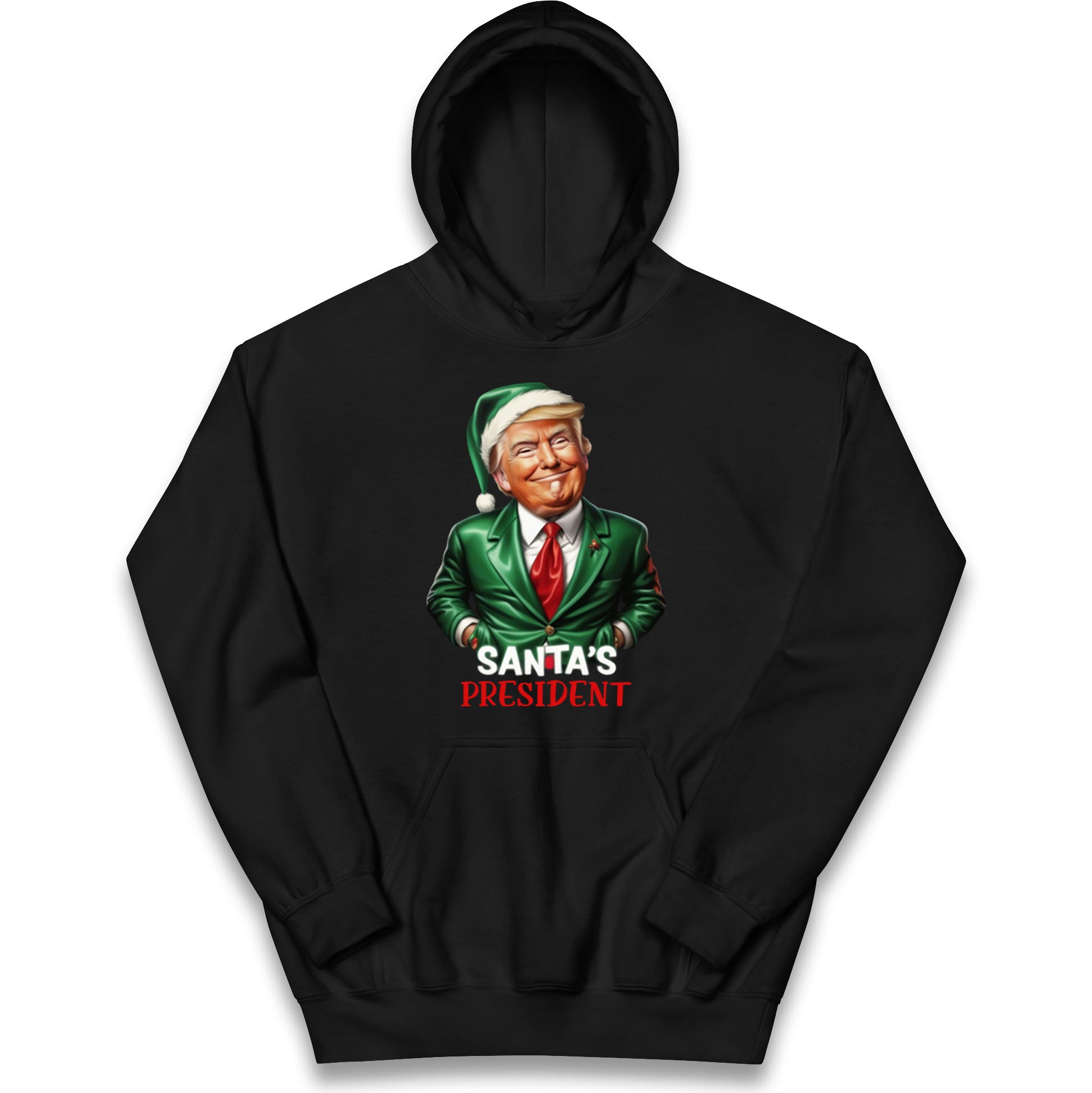 Donald Trump Christmas Kids Hoodie