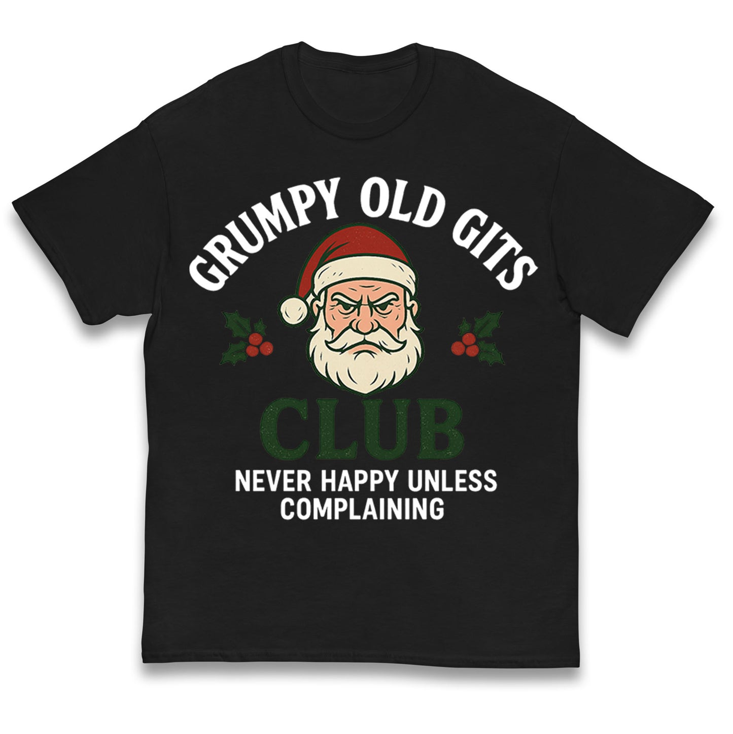 Grumpy Christmas Kids T Shirt