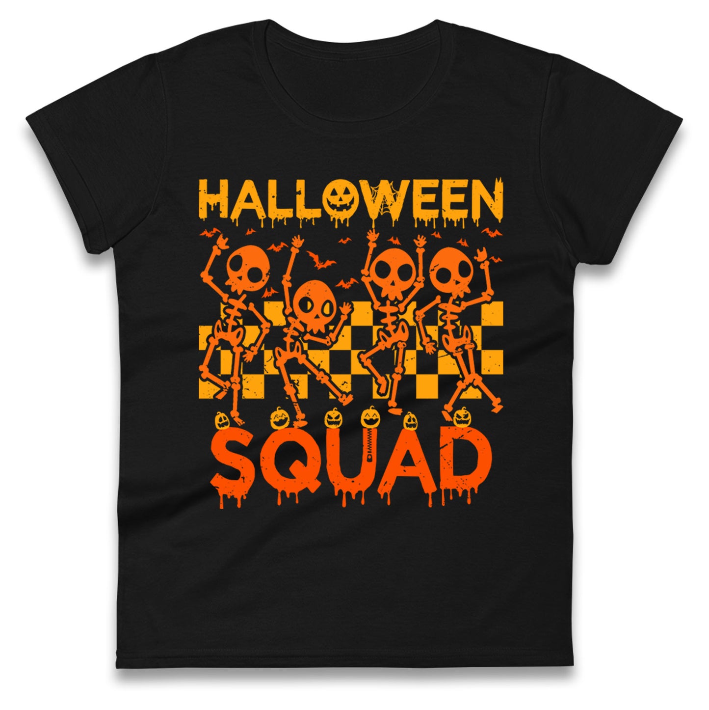 Halloween Squad Womens t shirt