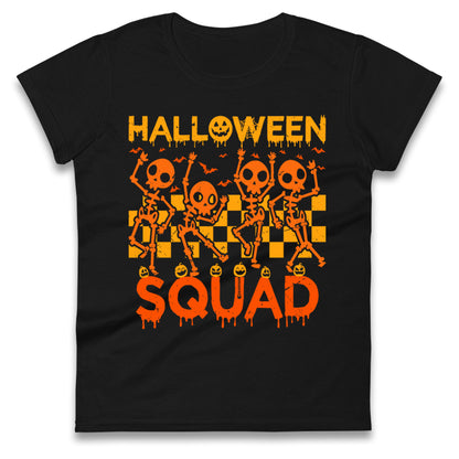 Halloween Squad Womens t shirt