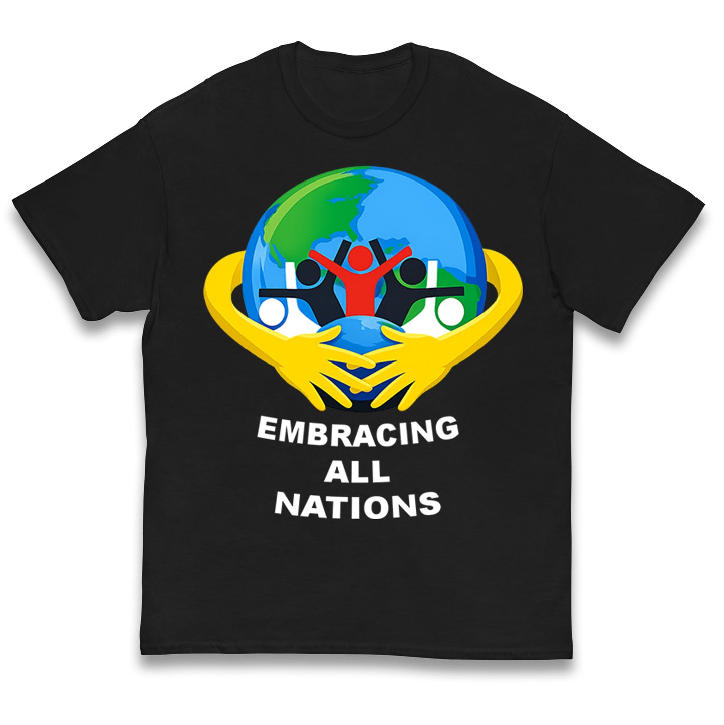 Embracing All Nations Kids T Shirt