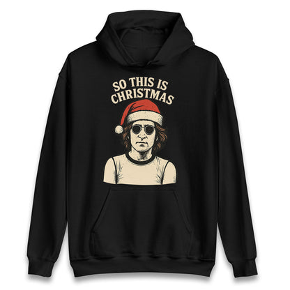 Christmas John Lennon Christmas Hoodie