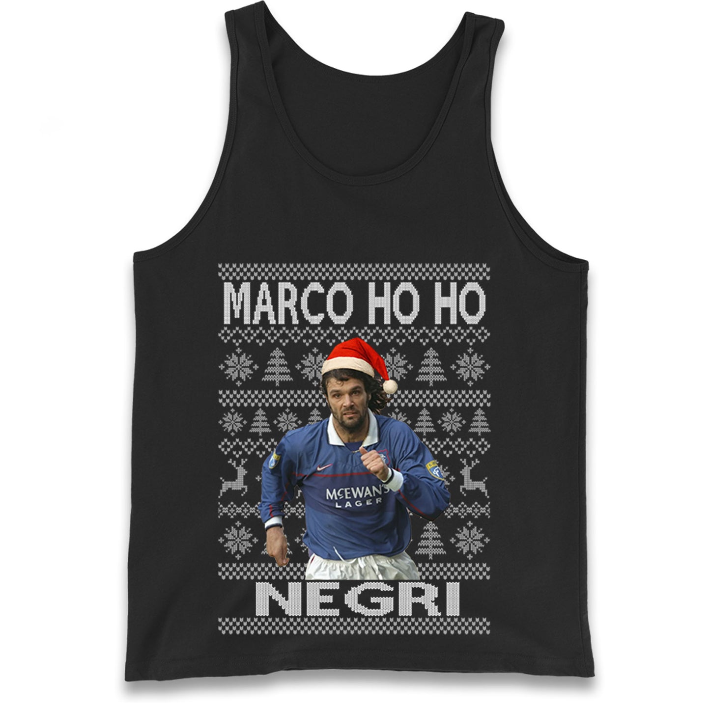 Rangers FC Christmas Tank Top
