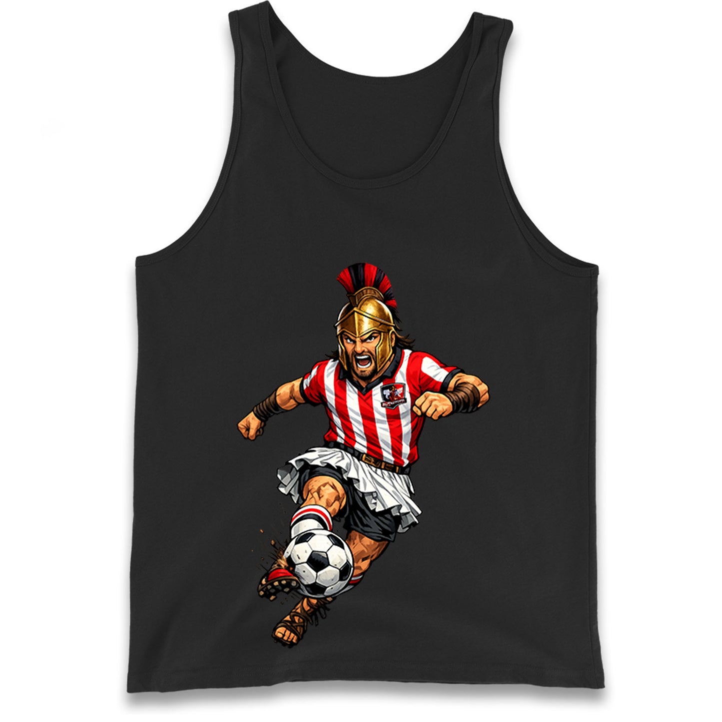 Retro Exeter City Football Tank Top