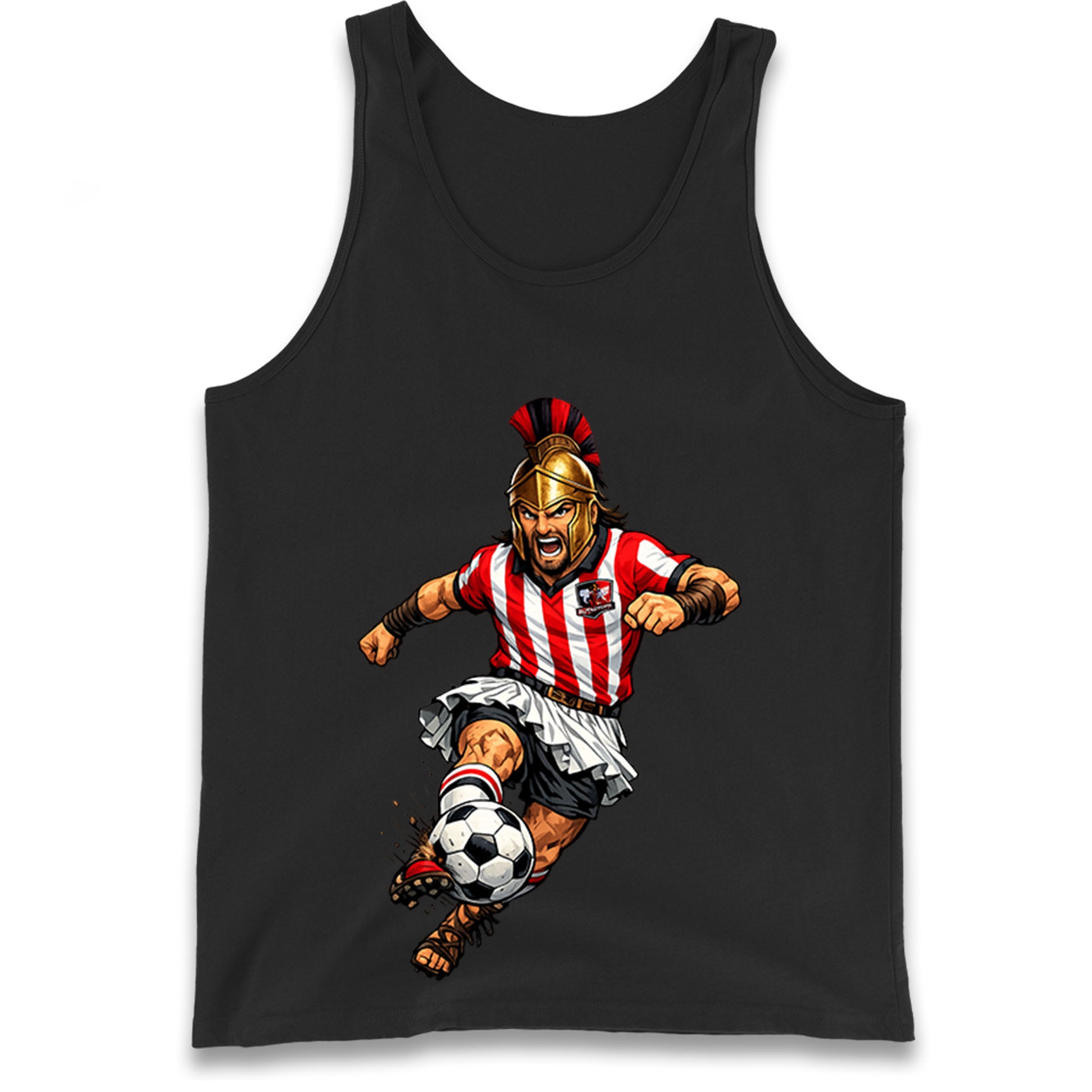 Retro Exeter City Football Tank Top