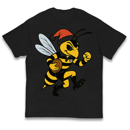 Wasps Rugby Christmas Kids T Shirt