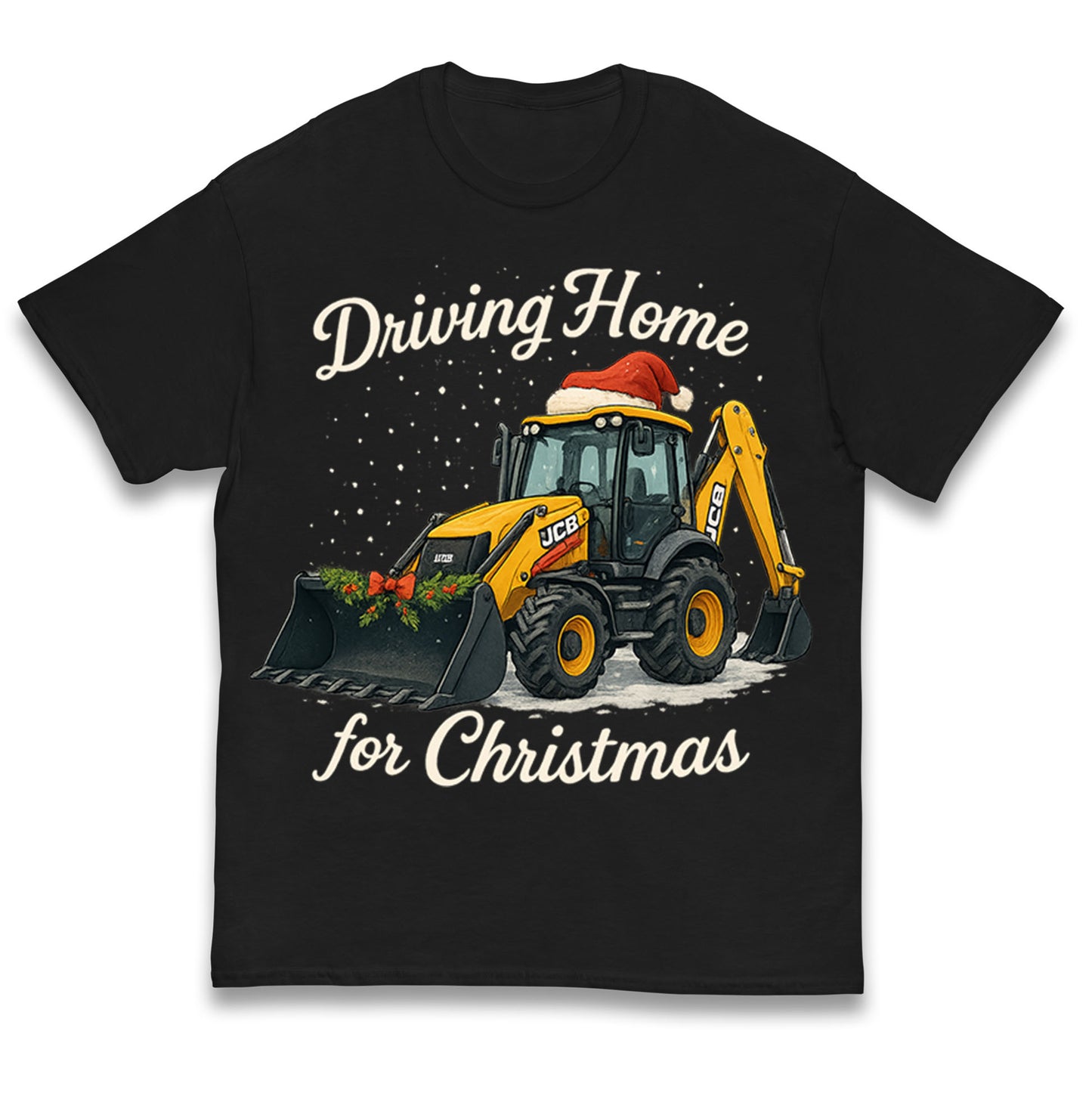 JCB Christmas Kids T Shirt