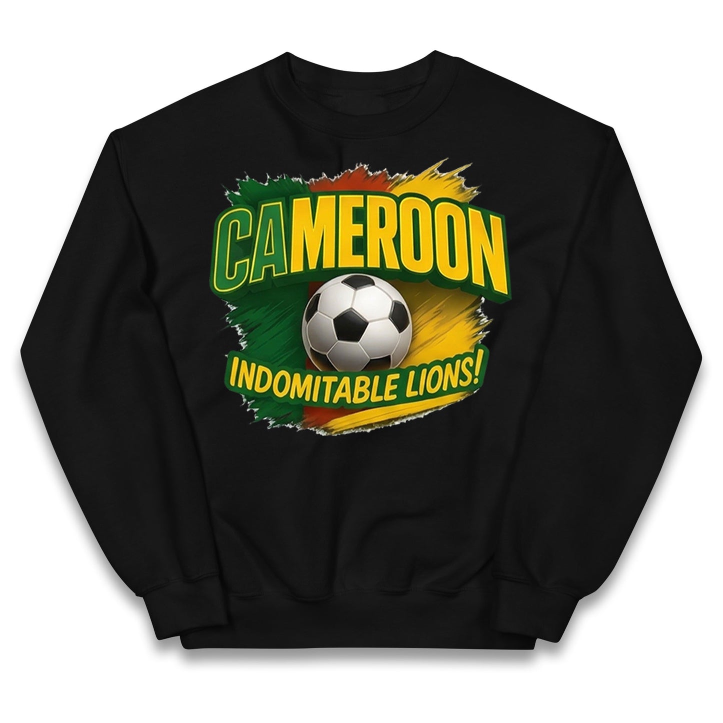 Cameroon Retro World Cup Kids Jumper