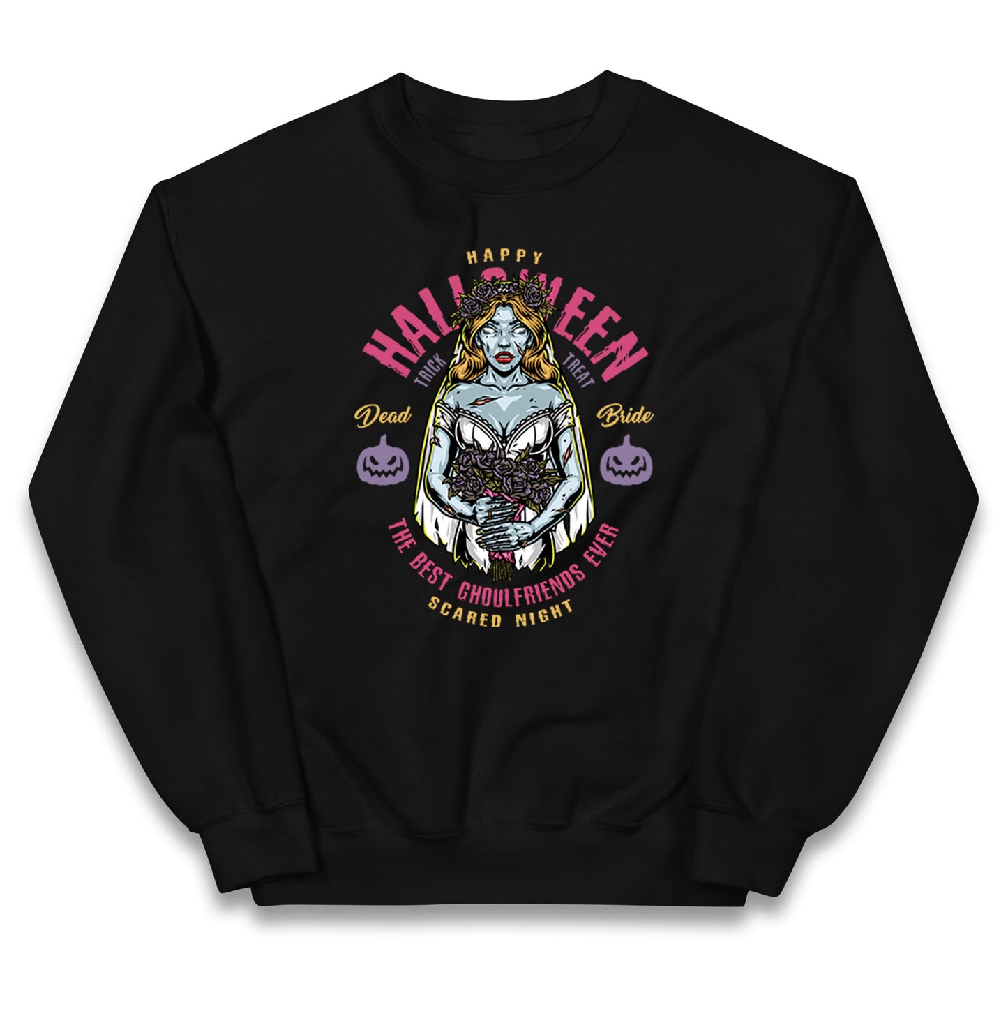 Halloween Ghoulfriends Kids Jumper
