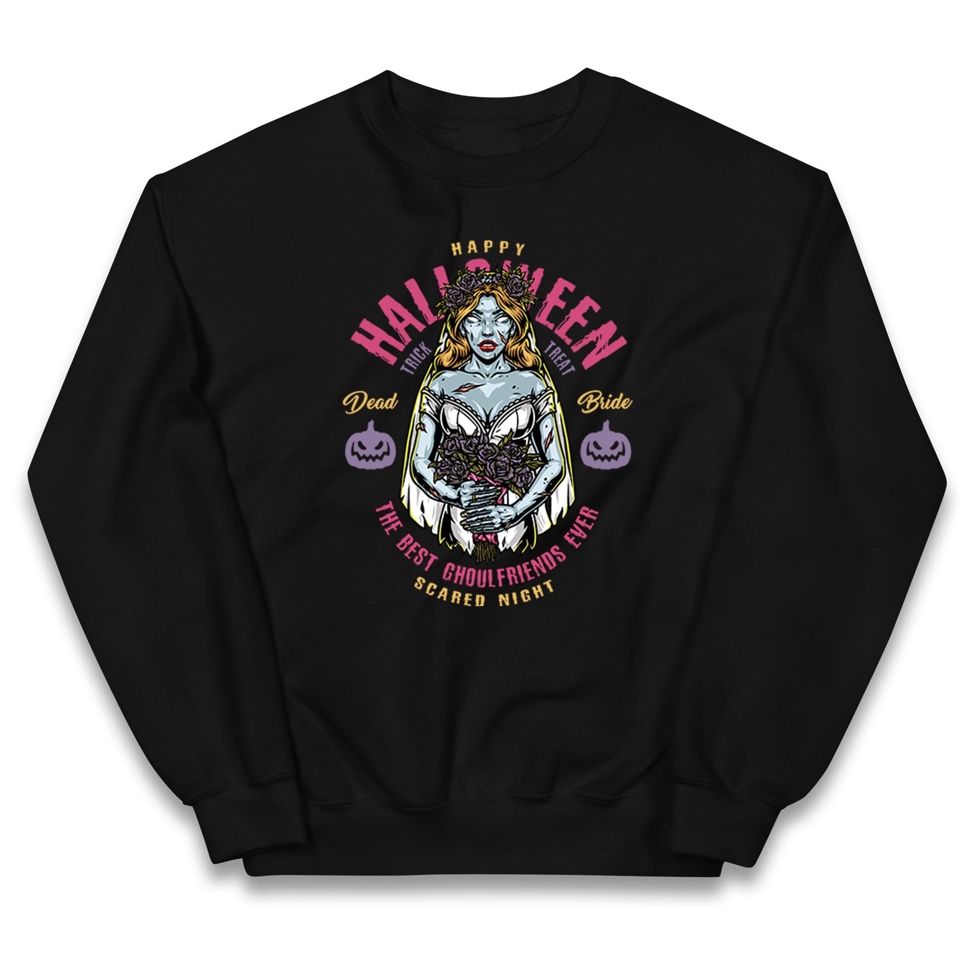 Halloween Ghoulfriends Kids Jumper