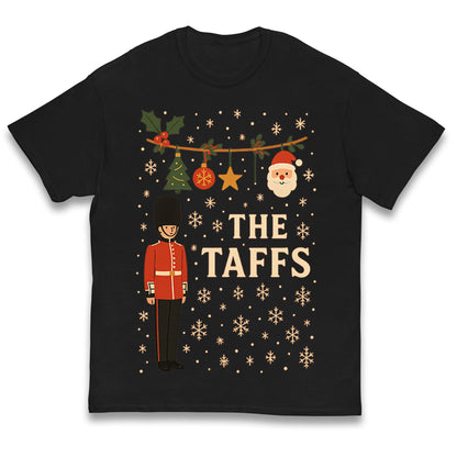 The Taffs Welsh Guards Christmas Kids T Shirt